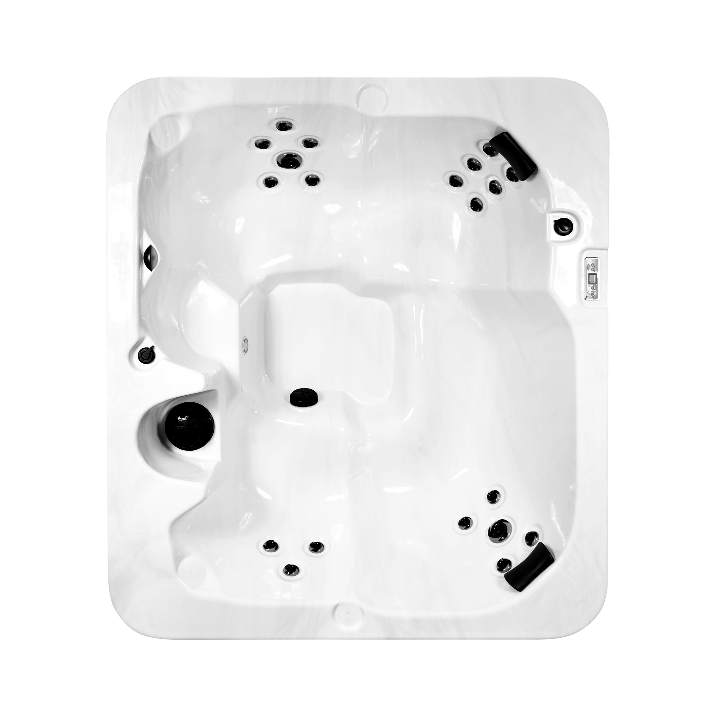husky top view